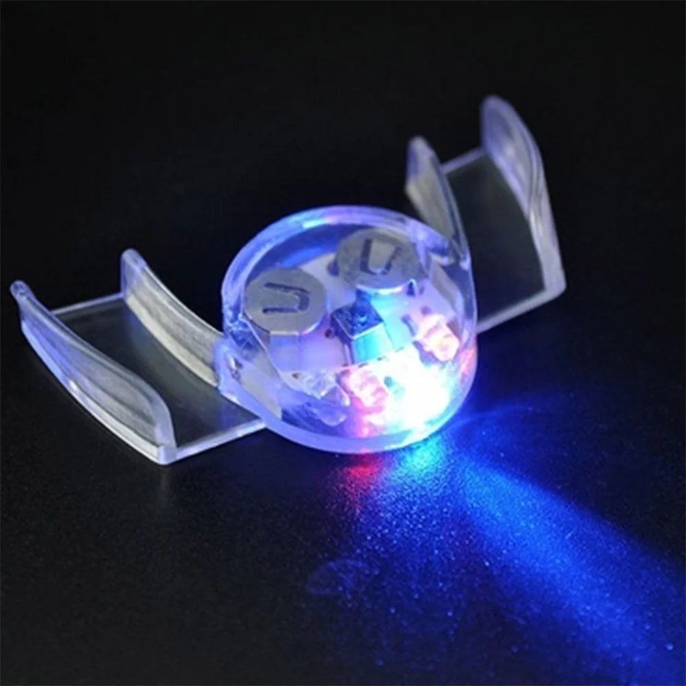 Flashing up Mouth Braces Teeth Rave Party Piece Light Led for Glow Novelty Funny Toy