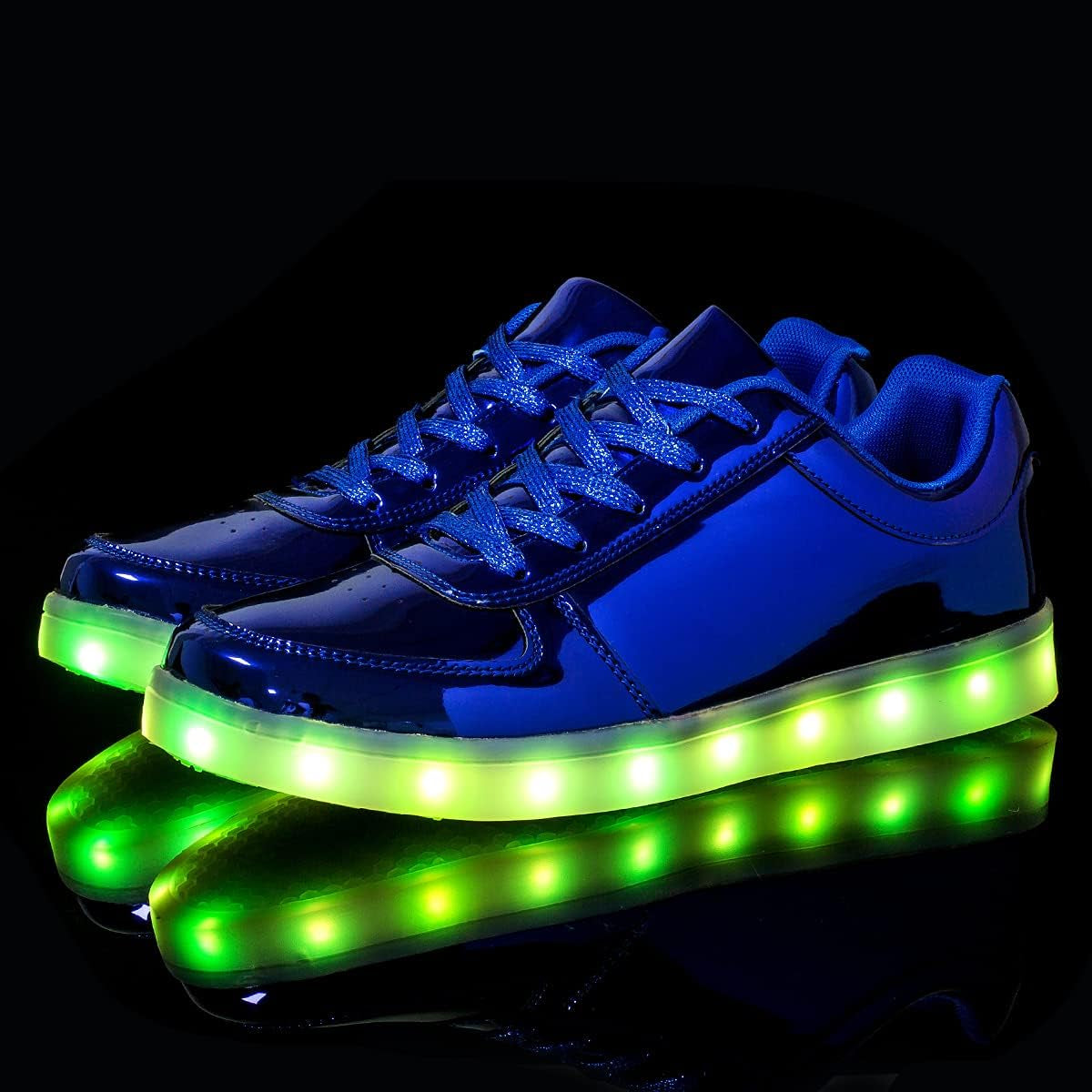 LED Light up Shoes for Women Men Sports LED Shoes Dancing Sneakers Low-Top USB Charging Shoes for Kids