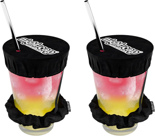 Drink Cover Scrunchie – as Seen on Shark Tank and Tiktok - Reusable - Wear on Wrist or in Hair