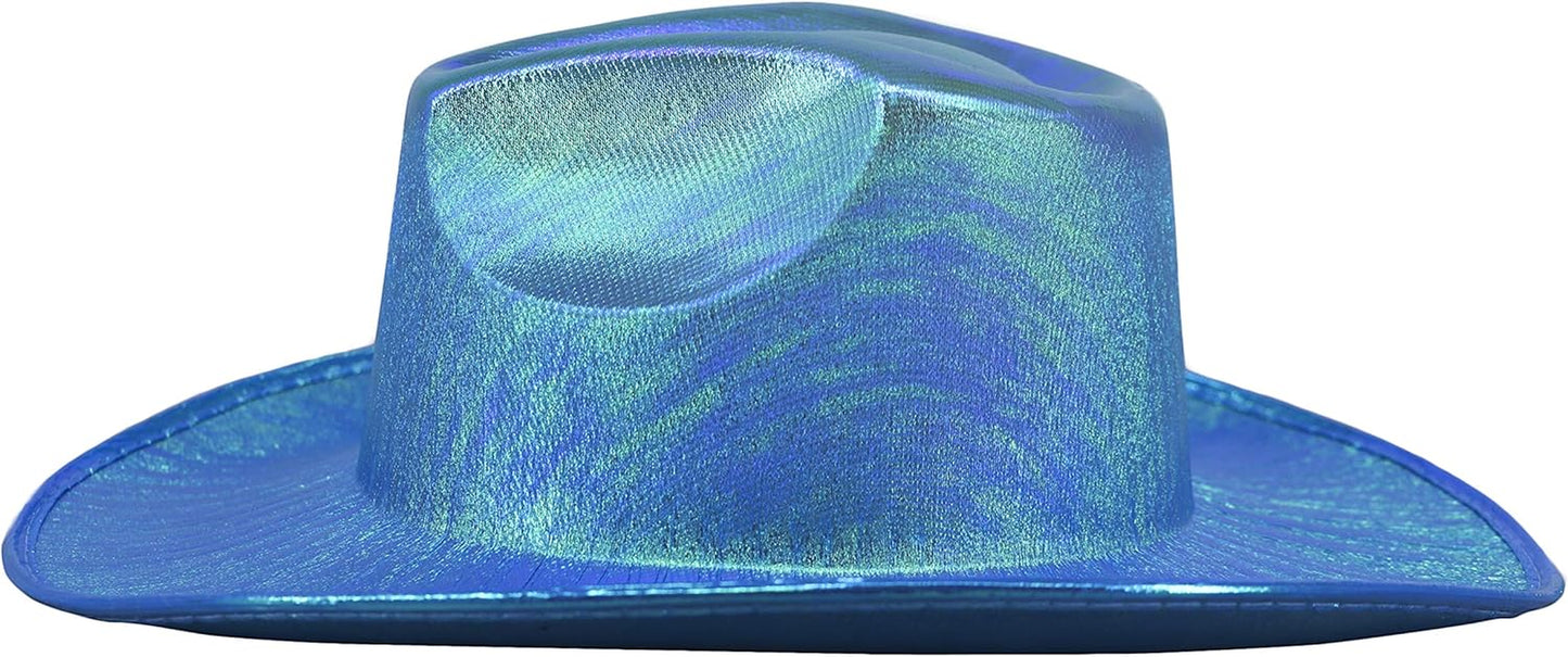 Space Cowboy Holographic Rave Hat