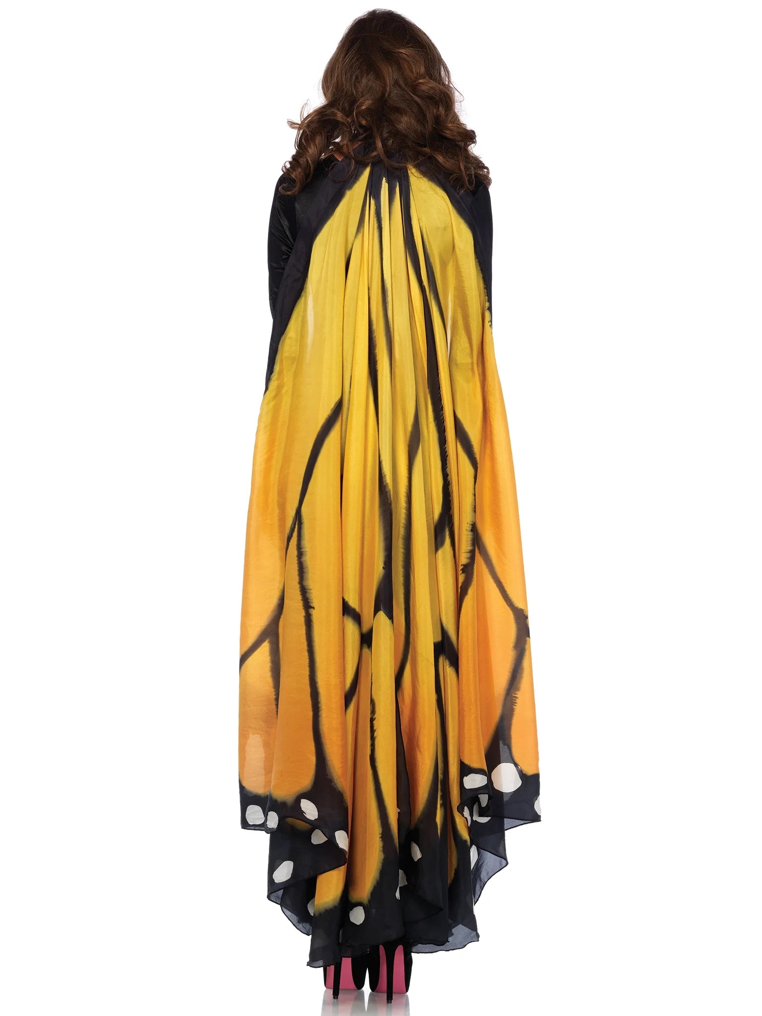 Orange Monarch Festival Wings Adult Halloween Accessory